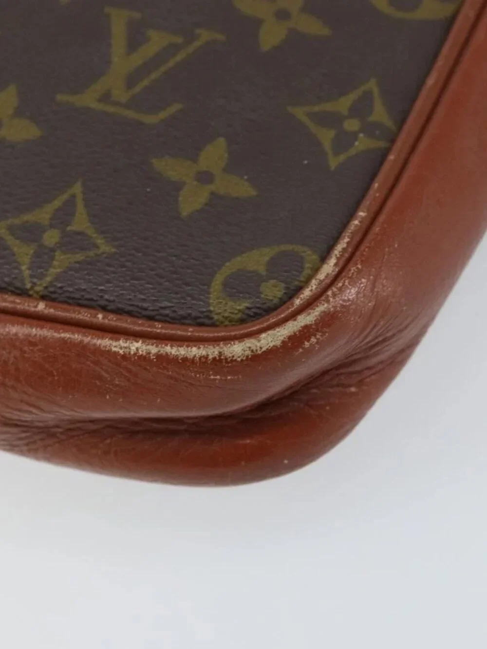 LOUIS VUITTON Monogram Pochette Sports Clutch Bag N0.183 LV Auth gh1595